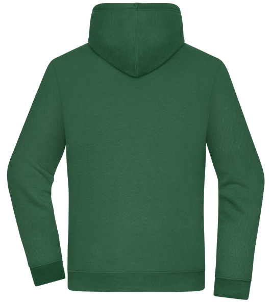 World's Okayest Brother Design - Premium Essential Unisex Hoodie_GREEN BOTTLE_back