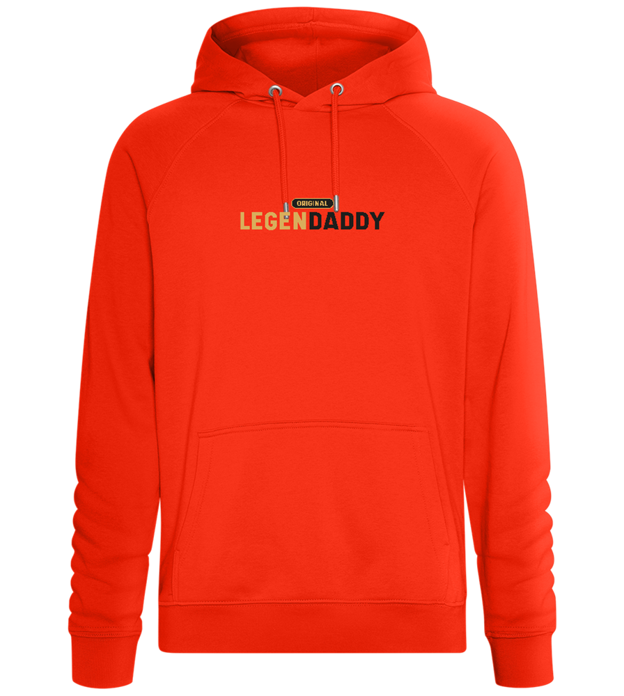 Original Legendaddy Design - Comfort unisex hoodie_BURNT ORANGE_front