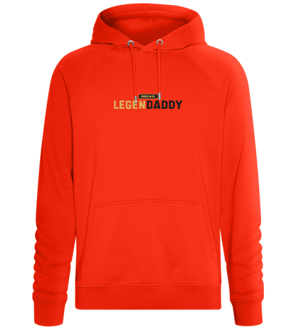 Original Legendaddy Design - Comfort unisex hoodie_BURNT ORANGE_front