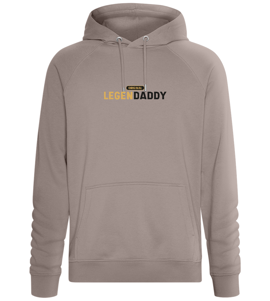 Original Legendaddy Design - Comfort unisex hoodie_CHARCOAL CHIN_front