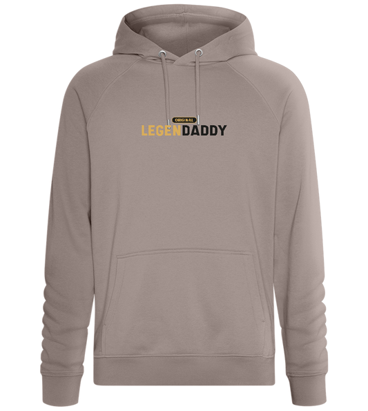 Original Legendaddy Design - Comfort unisex hoodie_CHARCOAL CHIN_front