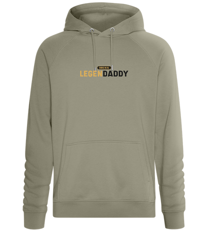 Original Legendaddy Design - Comfort unisex hoodie_KHAKI_front