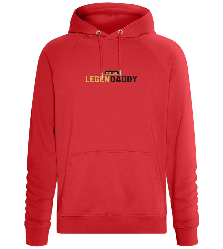 Original Legendaddy Design - Comfort unisex hoodie_RED_front