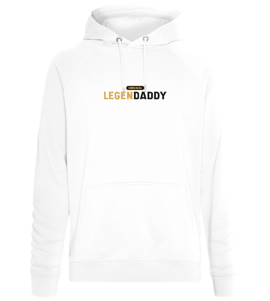 Original Legendaddy Design - Comfort unisex hoodie_WHITE_front