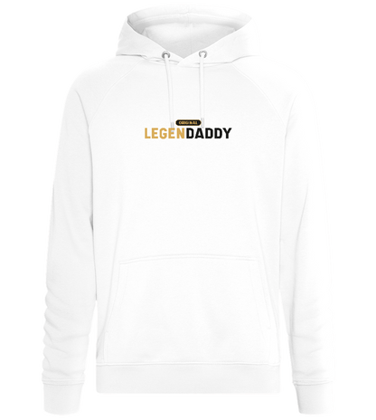 Original Legendaddy Design - Comfort unisex hoodie_WHITE_front