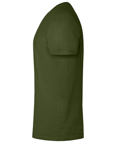 Dry January Design - Premium men's t-shirt_DARK KHAKI_left