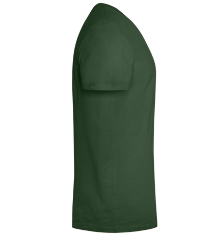 Dry January Design - Premium men's t-shirt_GREEN BOTTLE_right