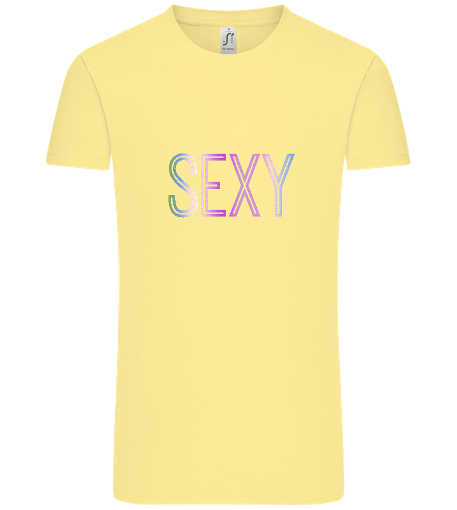 Sexy Design - Comfort Unisex T-Shirt_AMARELO CLARO_front