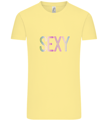 Sexy Design - Comfort Unisex T-Shirt_AMARELO CLARO_front