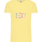 Sexy Design - Comfort Unisex T-Shirt_AMARELO CLARO_front
