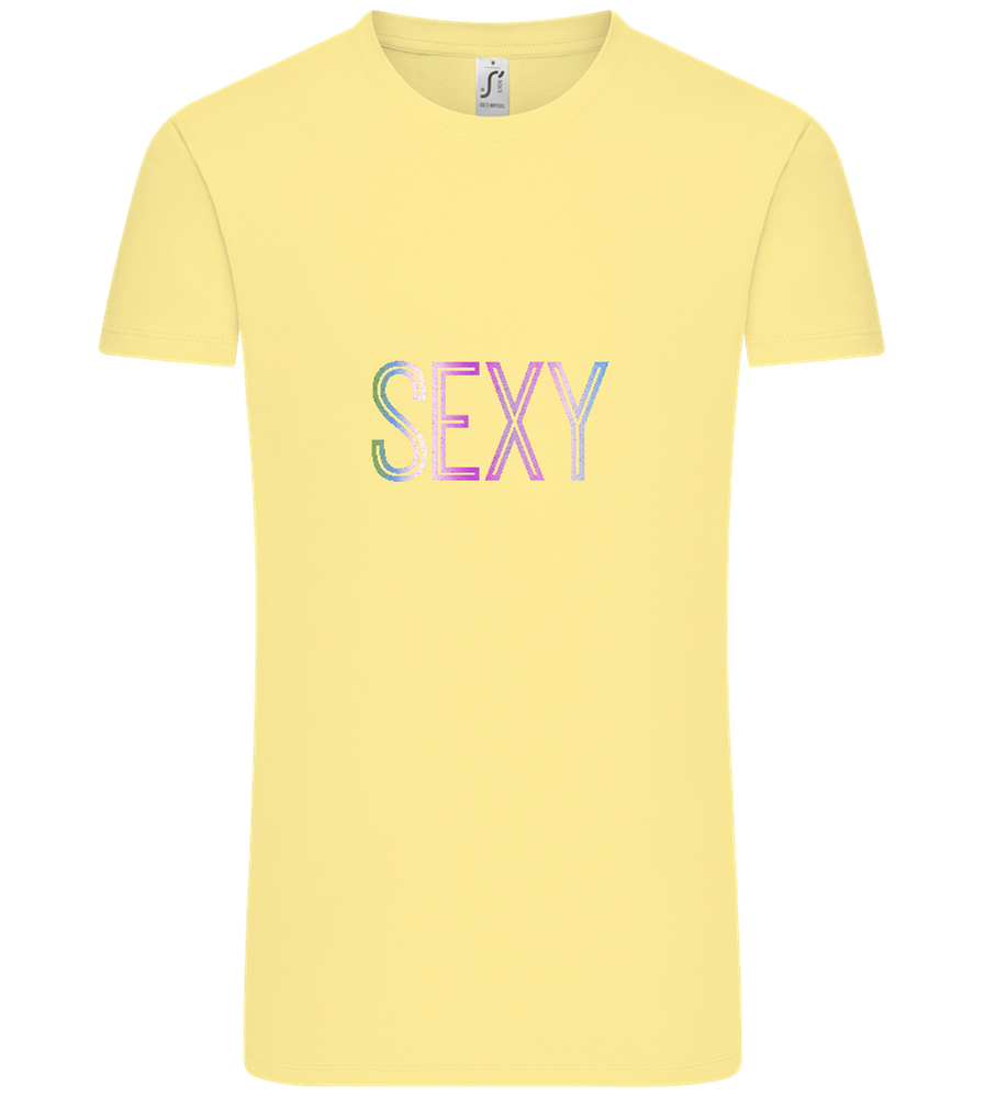 Sexy Design - Comfort Unisex T-Shirt_AMARELO CLARO_front