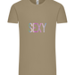 Sexy Design - Comfort Unisex T-Shirt_KHAKI_front