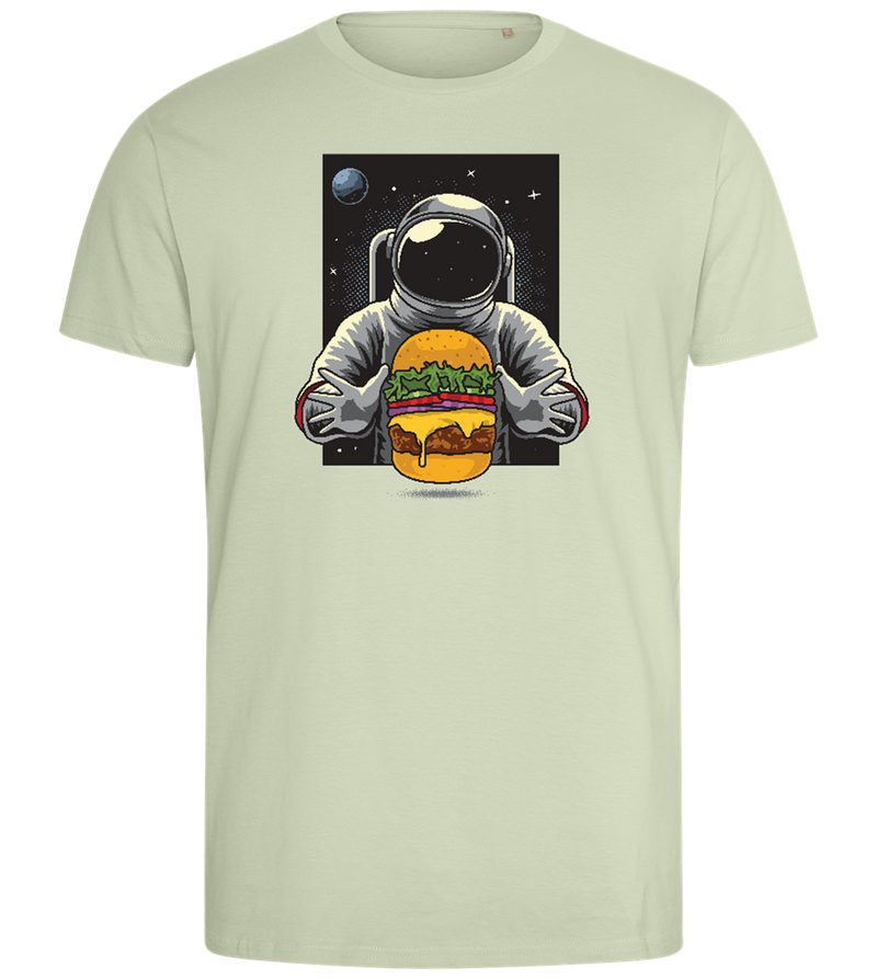 Astroburger Design - Comfort men's fitted t-shirt_SILESTONE_front