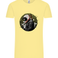 Samurai Bike Design - Comfort Unisex T-Shirt_AMARELO CLARO_front