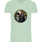 Samurai Bike Design - Comfort Unisex T-Shirt_ICE GREEN_front