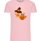 Spooky Pumpkin Spice Design - Comfort Unisex T-Shirt_CANDY PINK_front