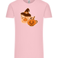 Spooky Pumpkin Spice Design - Comfort Unisex T-Shirt_CANDY PINK_front