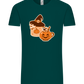 Spooky Pumpkin Spice Design - Comfort Unisex T-Shirt_GREEN EMPIRE_front