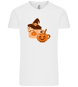 Spooky Pumpkin Spice Design - Comfort Unisex T-Shirt