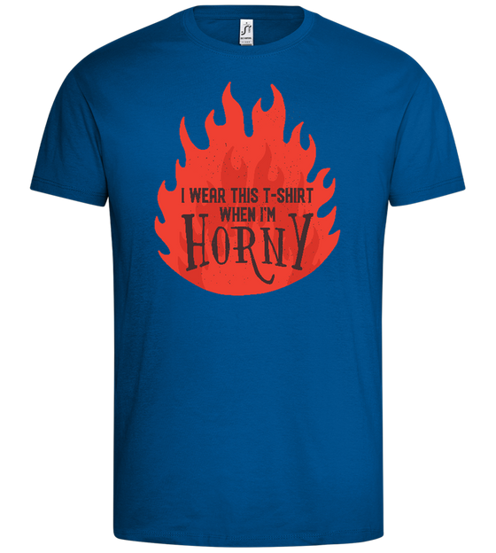 Hot and Bold Design - Premium men's t-shirt_ROYAL_front