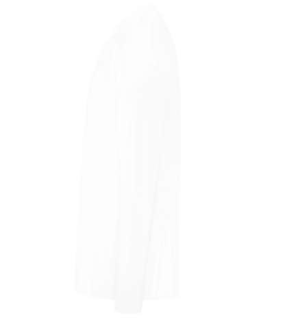 Eat Trash Do Crime Design - Premium men's long sleeve t-shirt_WHITE_left