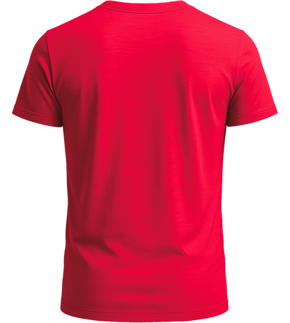 Silhouette of the Dogfather Design - Basic Unisex T-Shirt_RED_back