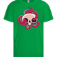 Squid Skull Design - Basic kids t-shirt_MEADOW GREEN_front