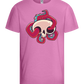 Squid Skull Design - Basic kids t-shirt_PINK ORCHID_front