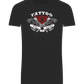 Tattoo Love Death Design - Basic Unisex T-Shirt_DEEP BLACK_front