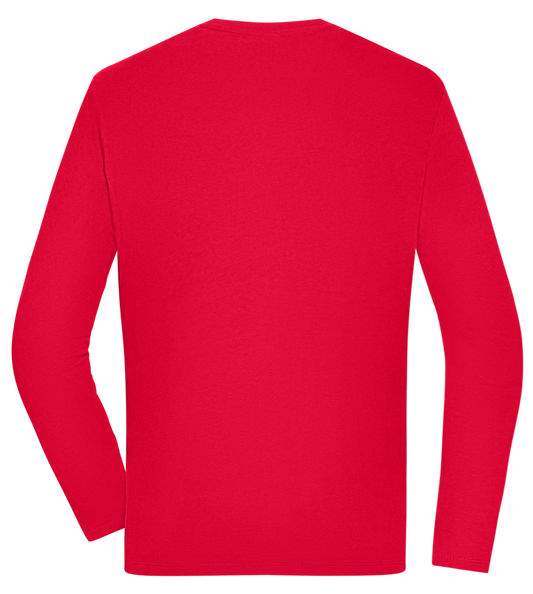 Keep Calm It's My Stag Do Design - Comfort men's long sleeve t-shirt_RED_back