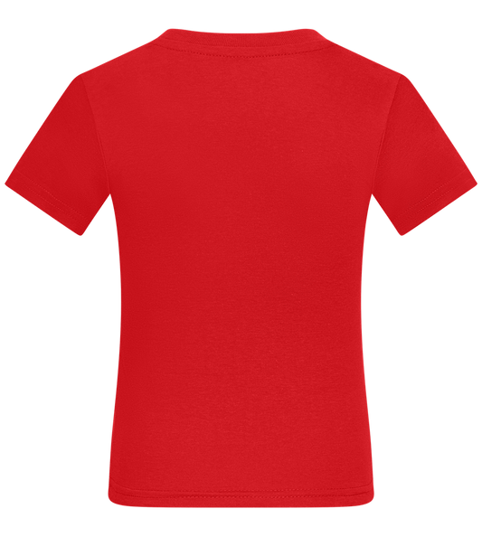 Leveling Up To Big Brother Design - Comfort kids fitted t-shirt_RED_back