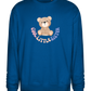 Cool Little Sister Teddy Bear Design - Comfort Essential Unisex Sweater_ROYAL_front