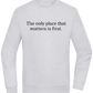 The Only Place That Matters Design - Comfort Essential Unisex Sweater_ORION GREY II_front