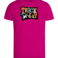 Spooky Trick or Treat Design - Comfort men's fitted t-shirt_FUCHSIA_front