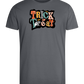 Spooky Trick or Treat Design - Comfort men's fitted t-shirt_MOUSE GREY_front