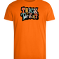 Spooky Trick or Treat Design - Comfort men's fitted t-shirt_ORANGE_front