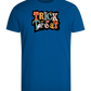 Spooky Trick or Treat Design - Comfort men's fitted t-shirt_ROYAL_front