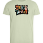 Spooky Trick or Treat Design - Comfort men's fitted t-shirt_SILESTONE_front