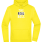 The Real Boss Design - Premium Essential Unisex Hoodie_YELLOW_front