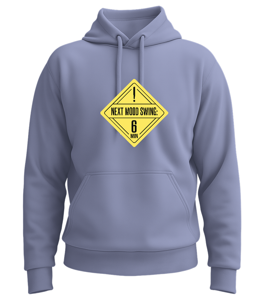Mood Swing Announcement Design - Premium Essential Unisex Hoodie_BLUE_front
