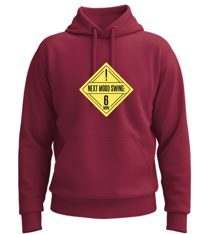 Mood Swing Announcement Design - Premium Essential Unisex Hoodie_BORDEAUX_front