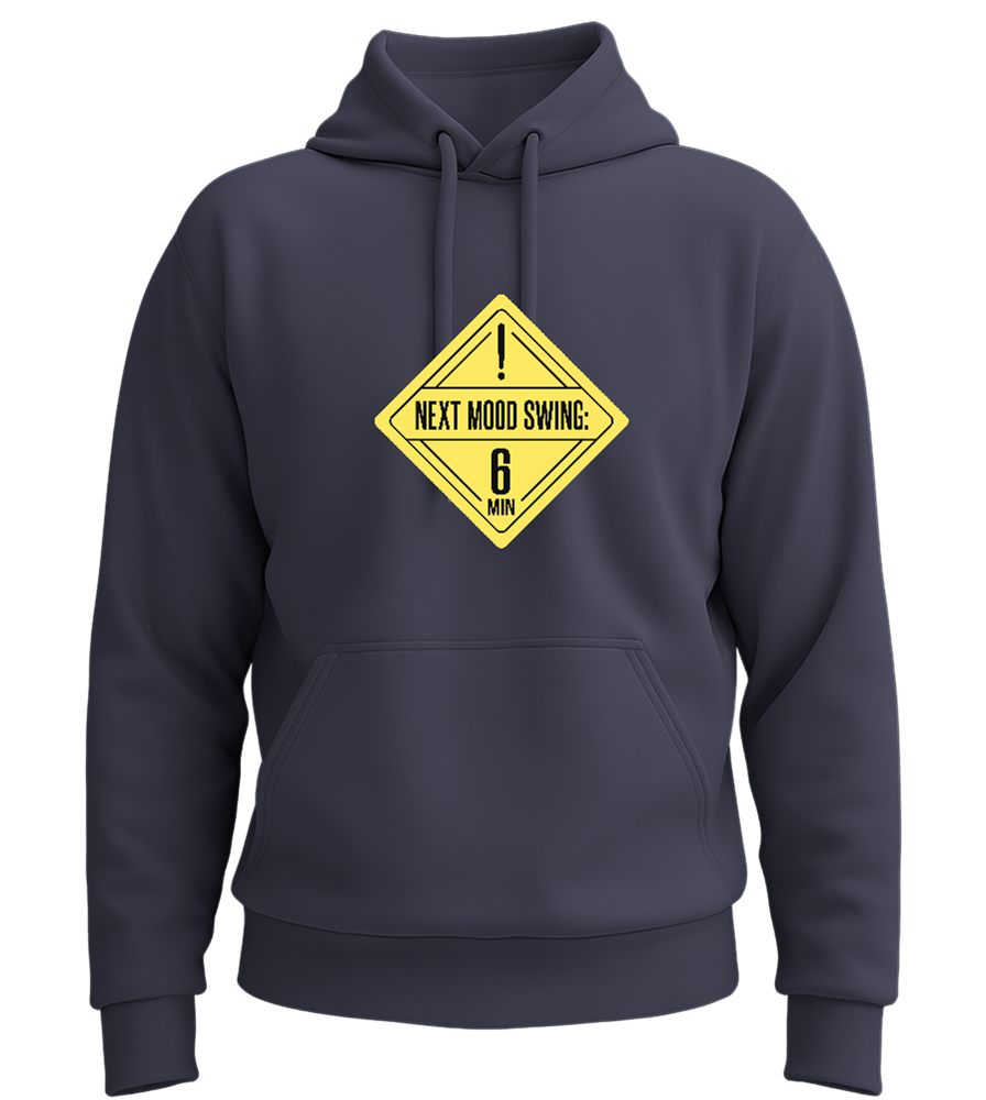 Mood Swing Announcement Design - Premium Essential Unisex Hoodie_FRENCH NAVY_front
