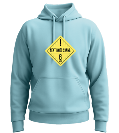 Mood Swing Announcement Design - Premium Essential Unisex Hoodie_POOL BLUE_front