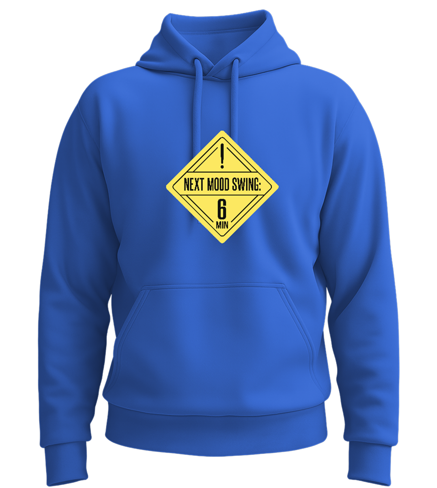Mood Swing Announcement Design - Premium Essential Unisex Hoodie_ROYAL_front