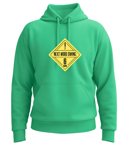 Mood Swing Announcement Design - Premium Essential Unisex Hoodie_SPRING GREEN_front