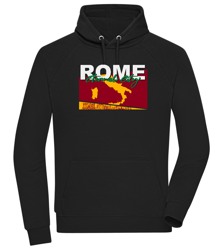 Eternal City Design - Comfort unisex hoodie_BLACK_front