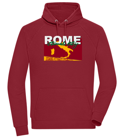 Eternal City Design - Comfort unisex hoodie_BORDEAUX_front