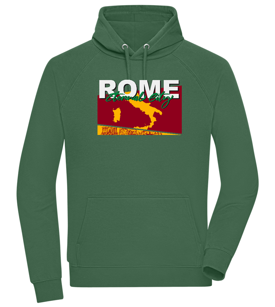 Eternal City Design - Comfort unisex hoodie_GREEN BOTTLE_front