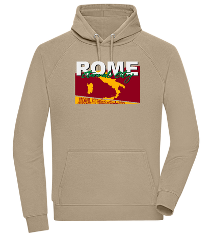 Eternal City Design - Comfort unisex hoodie_KHAKI_front