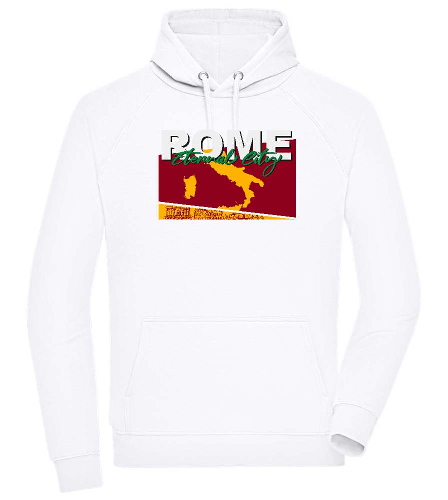 Eternal City Design - Comfort unisex hoodie_WHITE_front